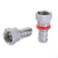 China pipe fitting supplier JIC female straight push lock fittings hydraulic hose fittings